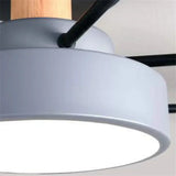 LED Plafondlamp - Modern Design | Hout & Metaal