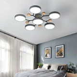 LED Plafondlamp - Modern Design | Hout & Metaal