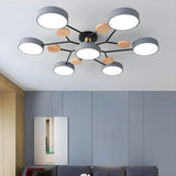 LED Plafondlamp - Modern Design | Hout & Metaal