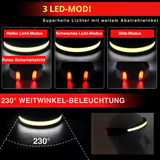 Krachtige hoofdlamp met breedstraal-LED – BrightBeam