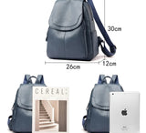 Vintage Leren Dames Rugzak – Isabella