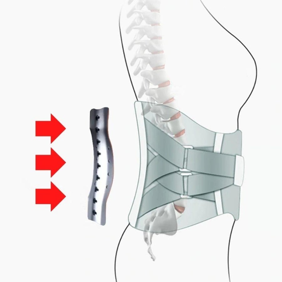 Lumbale Pijnstillende Rugbandage - BackSupport