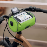 Fietstas voor het stuur | Waterdichte fietstas met touchscreen | Tourix