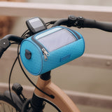 Fietstas voor het stuur | Waterdichte fietstas met touchscreen | Tourix