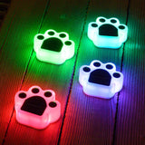 Draadloze Zonne-Voetafdruk Tuinverlichting – PawsGlow
