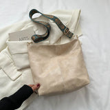 Vintage Leren Schoudertas voor Dames - Tijdloze Elegantie