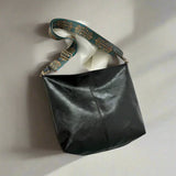 Vintage Leren Schoudertas voor Dames - Tijdloze Elegantie