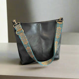 Vintage Leren Schoudertas voor Dames - Tijdloze Elegantie