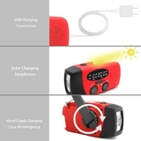 LifeSaver Multifunctionele Opwindradio