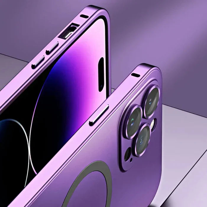 Metallische Hoes voor iPhone - MagCase
