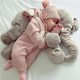 Olifant Knuffel Baby Kussen – Zacht, Knuffelbaar en Comfortabel