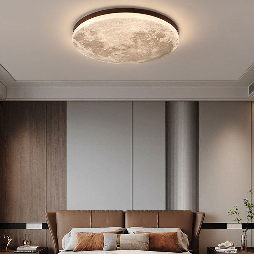 Plafondlamp - Realistische Maanlamp | Zachte LED Verlichting