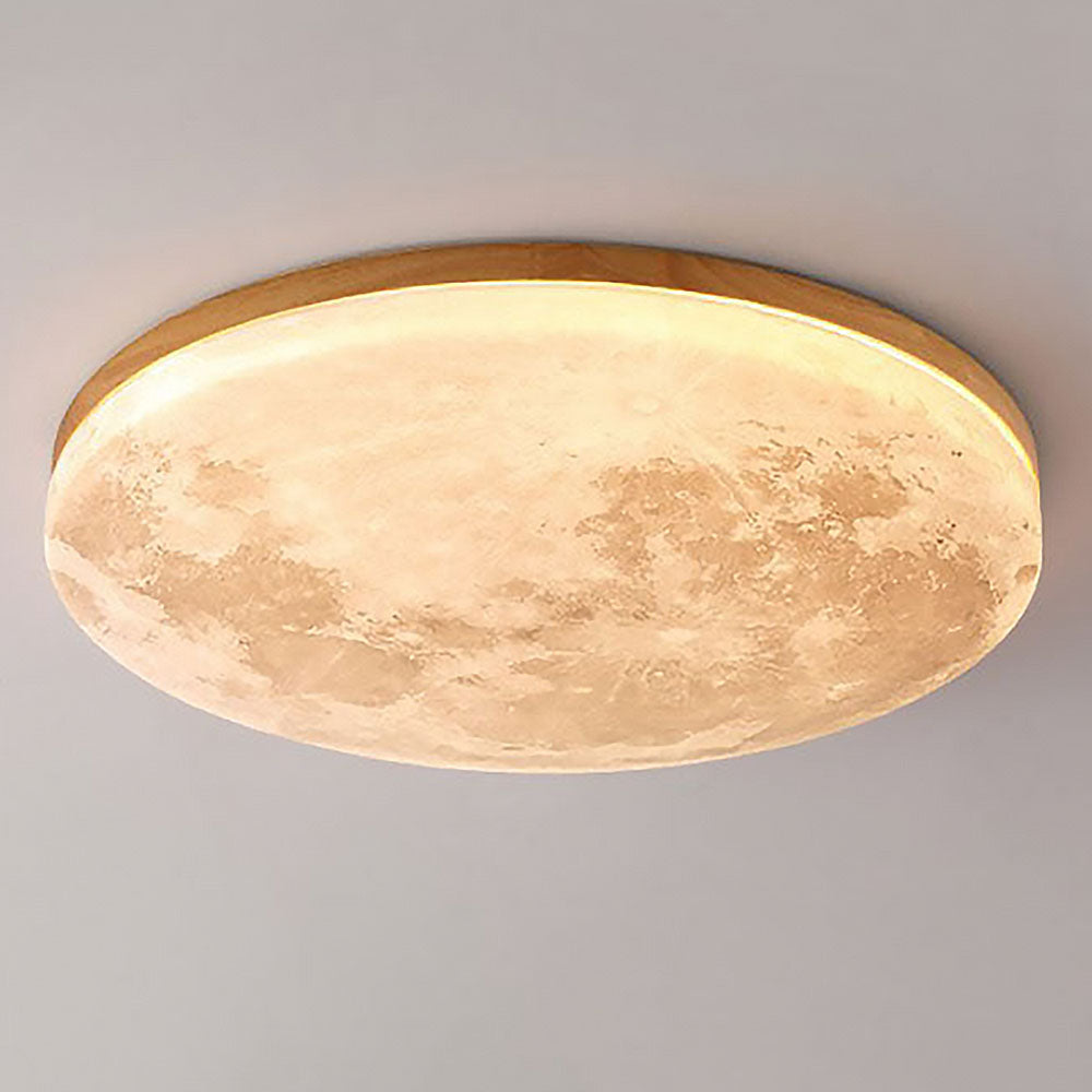 Plafondlamp - Realistische Maanlamp | Zachte LED Verlichting