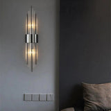 Kristallen LED Wandlamp - Luxe Gouden Afwerking