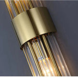 Kristallen LED Wandlamp - Luxe Gouden Afwerking