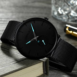 Luxe Quartz Horloge - Minimalistisch Design | Waterdicht