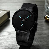 Luxe Quartz Horloge - Minimalistisch Design | Waterdicht