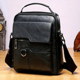 Randel - Lederen laptop tas - werktas - schoudertas - reistas