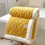 Luxueuze Snuggle Sherpa Deken voor Alle Seizoenen