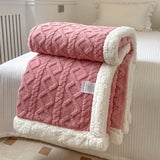 Luxueuze Snuggle Sherpa Deken voor Alle Seizoenen