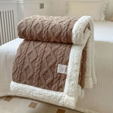 Luxueuze Snuggle Sherpa Deken voor Alle Seizoenen
