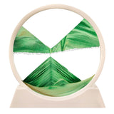 3D Bewegende Zandkunst - Rustgevende Glaskunst voor Elke Ruimte