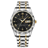 Stijlvolle herenarmbandhorloge van roestvrij staal - LumiSteel