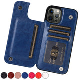 LeatherGuard | Luxe Leren Hoes met Kaartvakjes en Magnetische Sluiting
