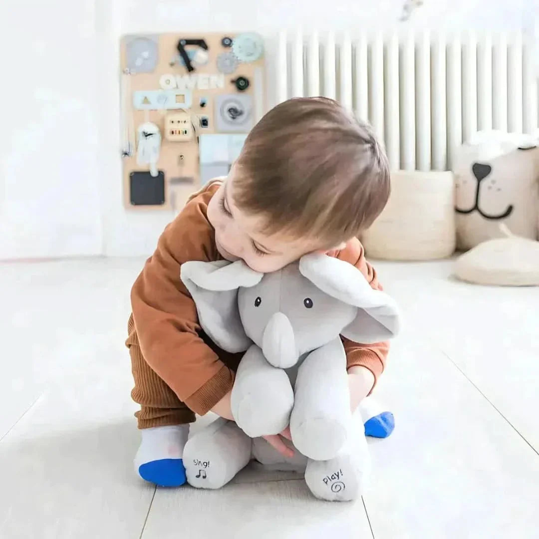 Interactieve Baby-Elefant met Speel- & Taalfunctie voor Peuters