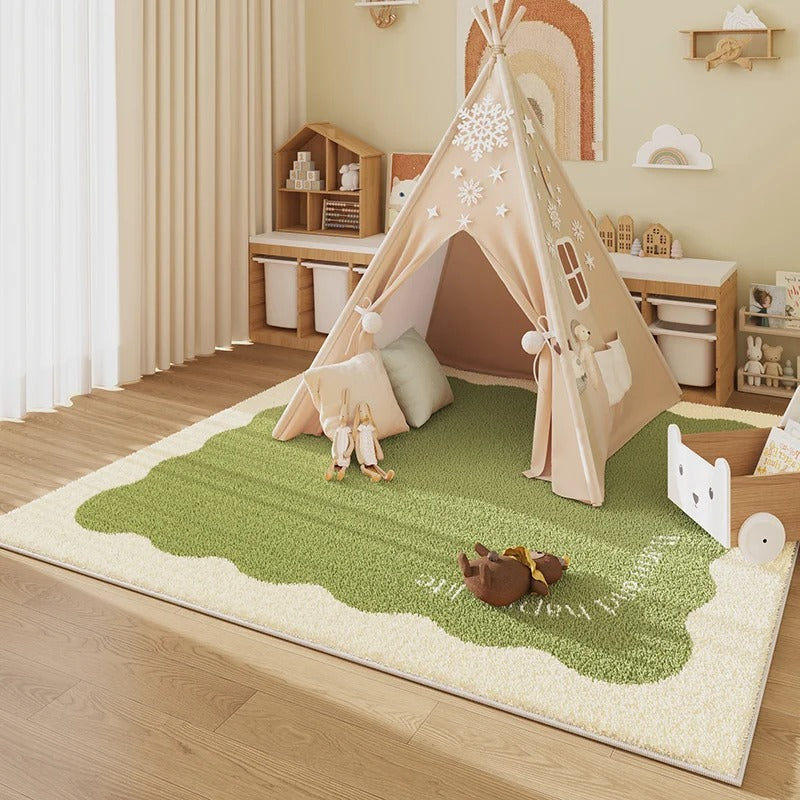 Opvouwbare Baby Speelmat met Memory Foam – Zachte, Waterdichte Speelmat voor Binnen en Buiten