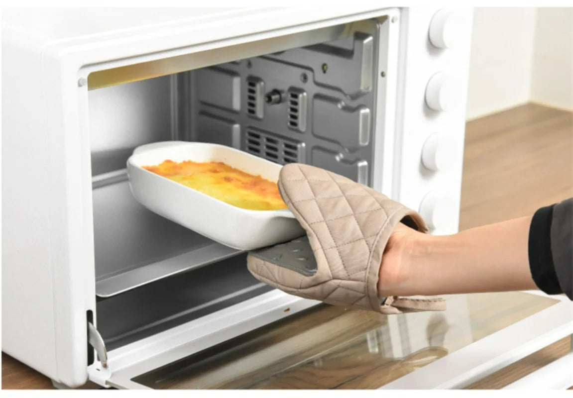 Siliconen ovenhandschoen in visvorm & Multifunctioneel keukengerei - Finley