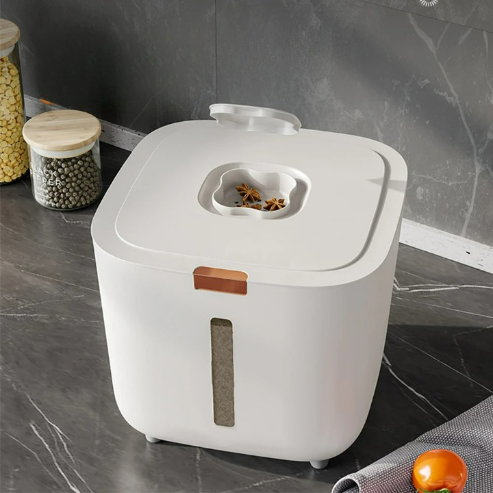 Luchtdichte Graandispenser met Deksel (5–10 kg) - GranoBox