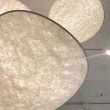 Japandi Stijl | Zijden Plafondlamp | Elegante Hanglamp | Zachte Verlichting | Luxe Stoffen | Moderne en Traditionele Inrichtingen | Duurzaam en Milieuvriendelijk | Afmetingen: 40/60/80/100 cm | LED Inclusief