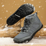 Nortrek High Barefoot Laarzen | Barefoot schoenen | Hoge minimalistische wandelschoenen voor buiten
