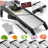 SlicerPro Veiligheidsset | Mandoline met Snijbestendige Handschoenen