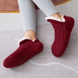 Knusse Kabelgebreide Huissokken - Warmte en Comfort voor Thuis