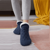 Knusse Kabelgebreide Huissokken - Warmte en Comfort voor Thuis