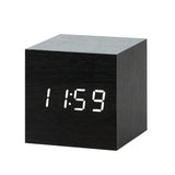 Minimalistische Digitale LED Wekker met Spraakbesturing