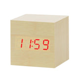 Minimalistische Digitale LED Wekker met Spraakbesturing