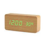 Minimalistische Digitale LED Wekker met Spraakbesturing