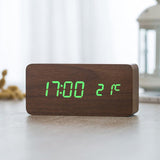 Minimalistische Digitale LED Wekker met Spraakbesturing
