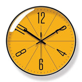 ScandiClock – Zwarte Wandklok in Scandinavische Stijl – Nauwkeurig & Stijlvol voor elk Huis