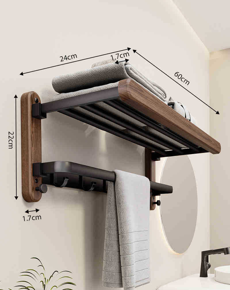 Handdoekrek - Wandmontage - Modern Design | BathEase