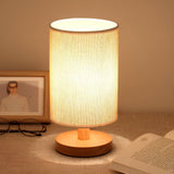Moderne Houten Nachtkastje Lamp | Dimbaar & Afstandsbediening