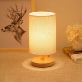 Moderne Houten Nachtkastje Lamp | Dimbaar & Afstandsbediening