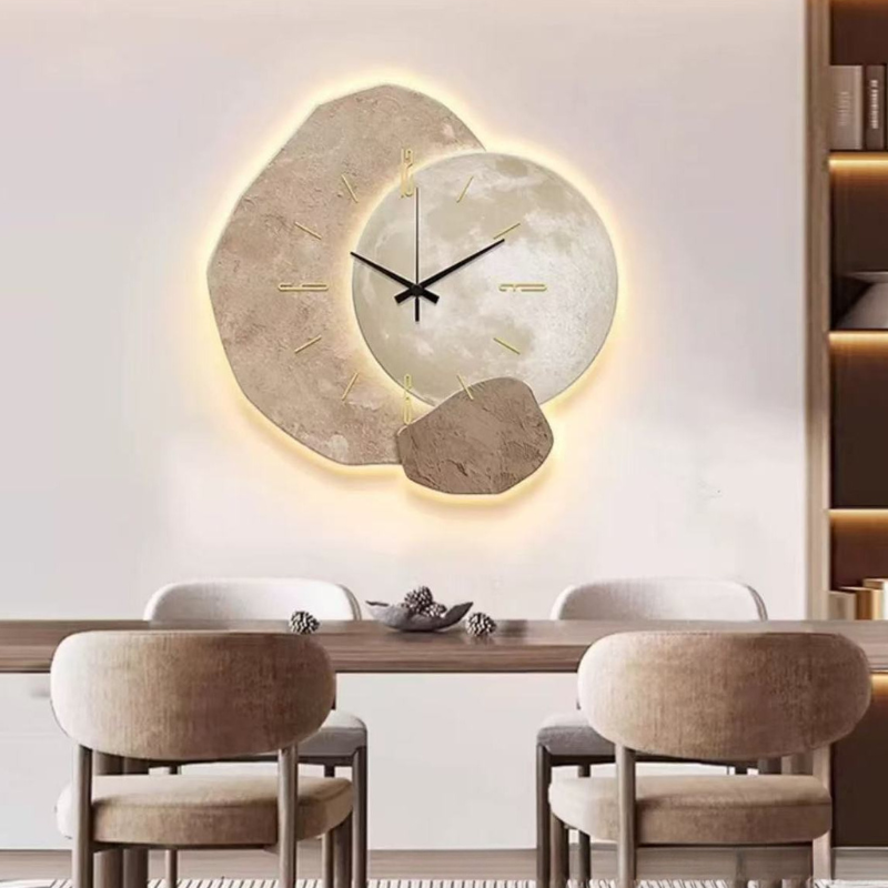 Wandklok ElegantTime - Moderne Decoratieve Klok | Luxe Ontwerp