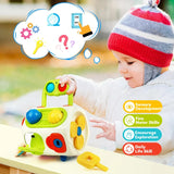 Montessori Busy Cube - Sensorisch Activiteitenspeelgoed
