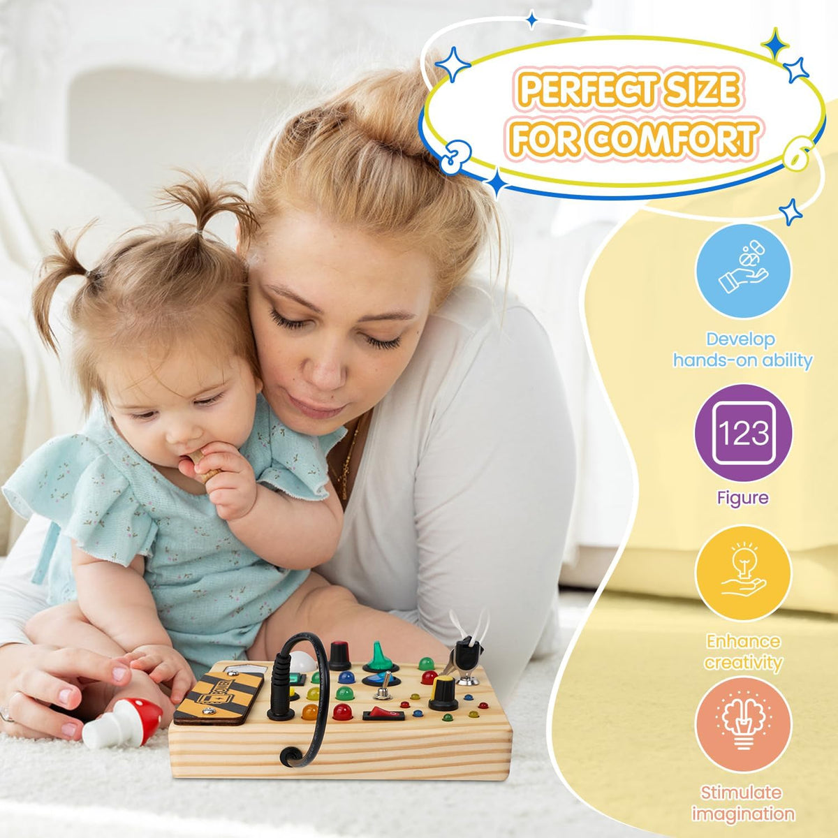 Montessori Peuter Prikbord - Creatieve Lichten