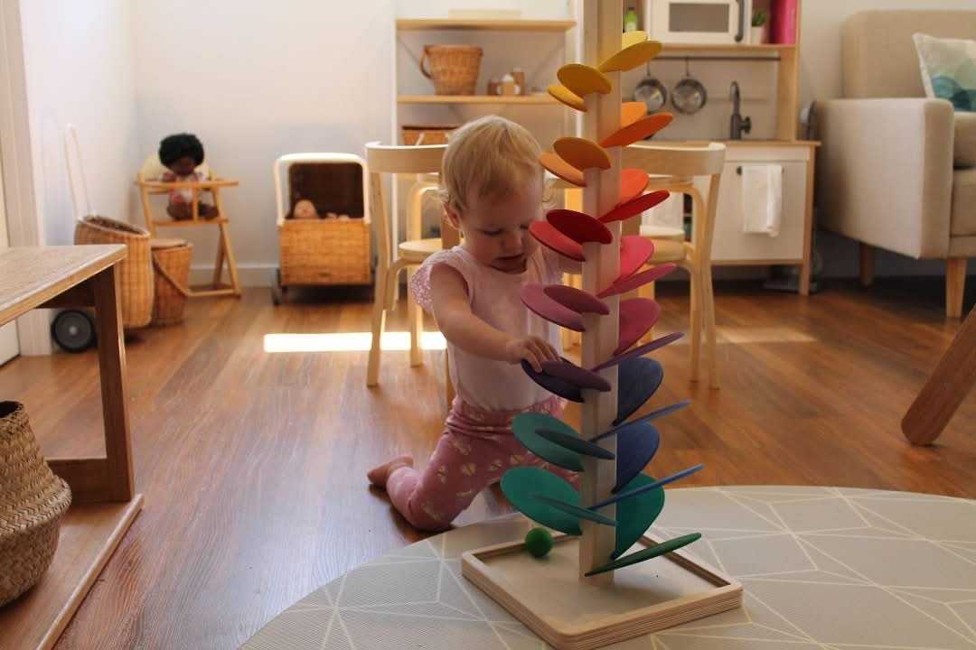 Muzikaal Klankboom van Hout – Leerzaam Spel met Marmergeluiden