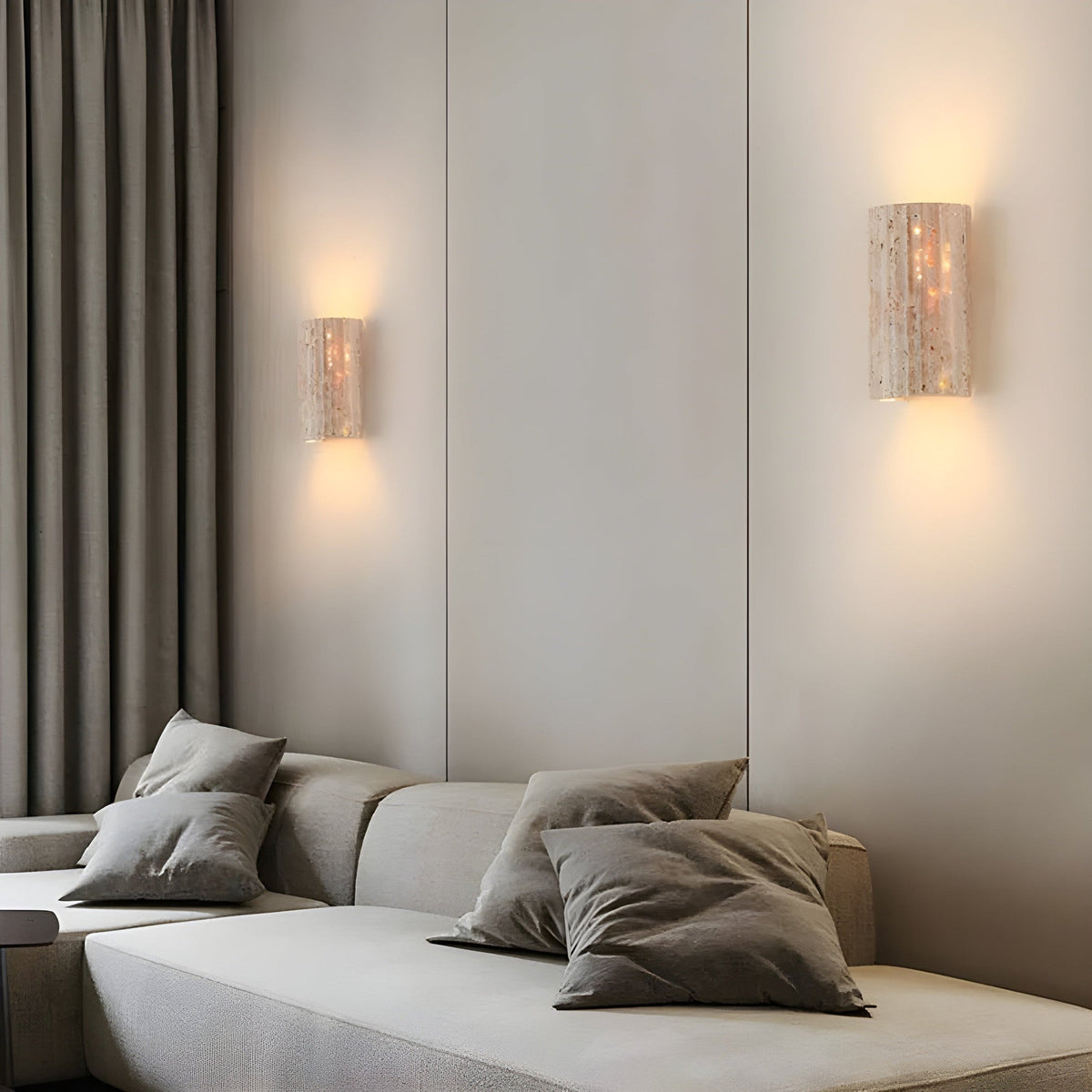 Natuurstenen Wandlamp - Elegant Design